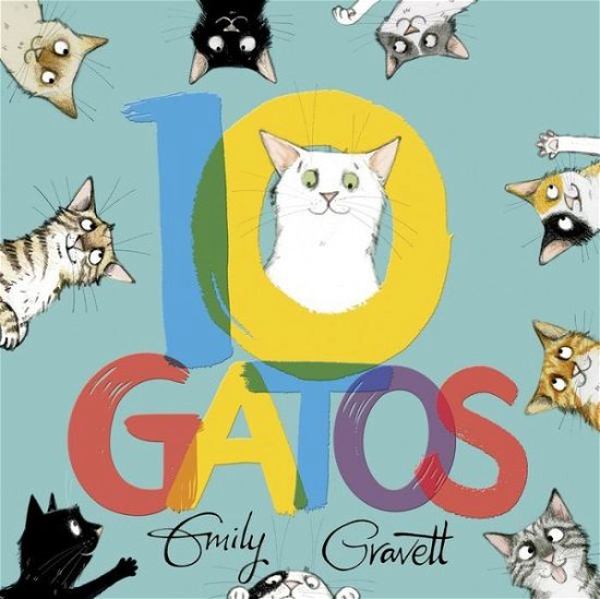 Cover for Emily Gravett · 10 Gatos (Innbunden bok) (2023)