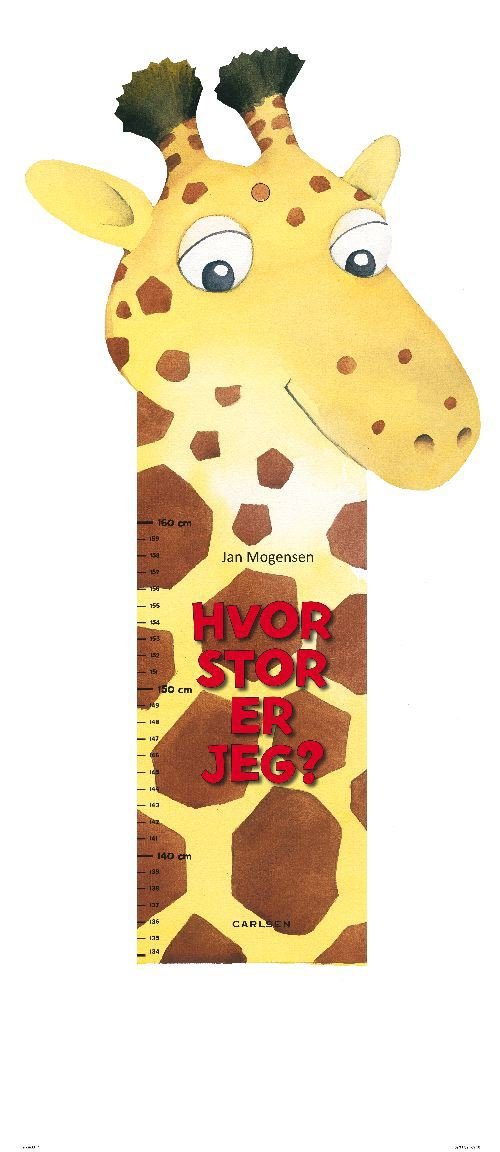 Cover for Jan mogensen · Hvor stor er jeg? (Bound Book) [1.º edición] (2010)