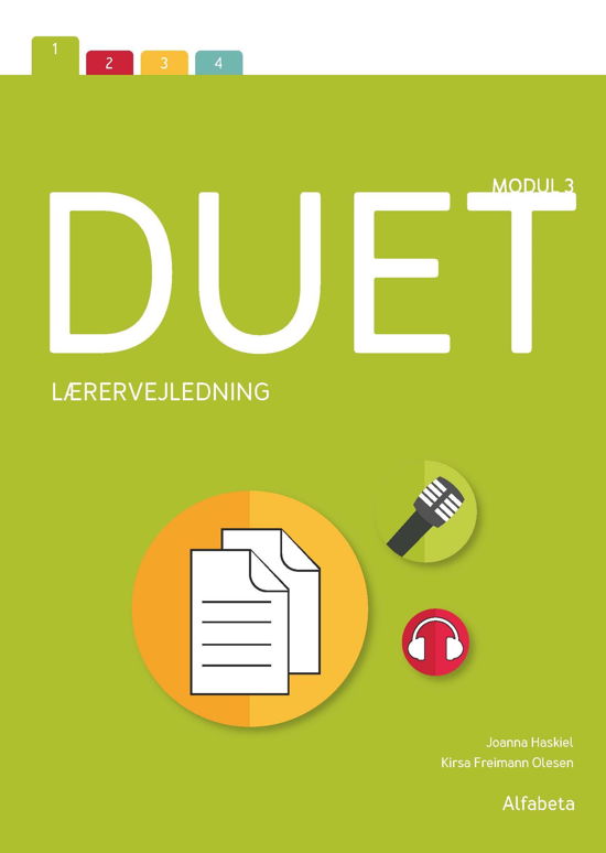 Cover for Joanna Haskiel; Kirsa Freimann Olesen · Duet: Duet 3, lærervejledning (Spiral Book) [1.º edición] (2018)