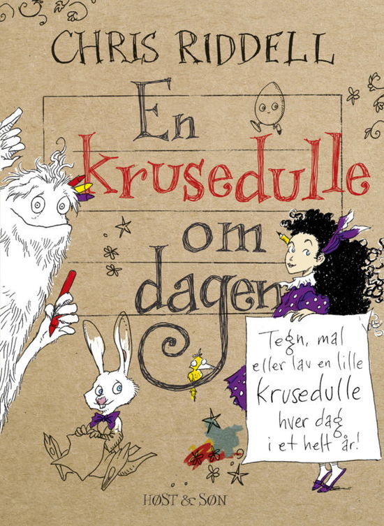 En krusedulle om dagen - Chris Riddell - Bøger - Høst og Søn - 9788763846639 - 25. oktober 2016