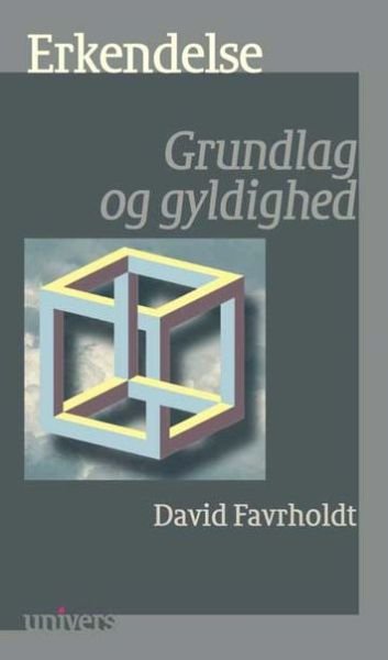 Cover for David Favrholdt · Erkendelse (Bok) (2001)