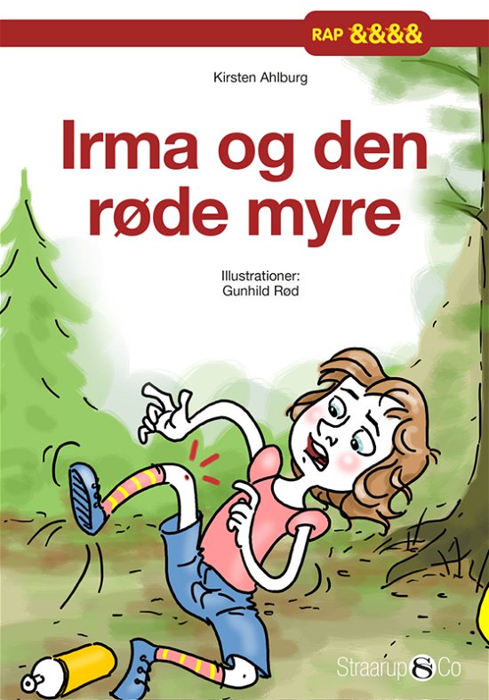 Cover for Kirsten Ahlburg · Rap: Irma og den røde myre (Gebundenes Buch) [1. Ausgabe] (2023)