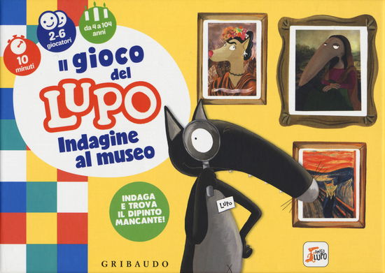 Cover for Orianne Lallemand · Il Gioco Del Lupo. Indagine Al Museo. Amico Lupo. Ediz. A Colori. Con Gadget. Con 12 Carte (Book)