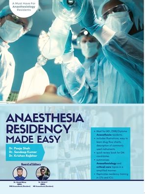 Cover for Dr Pooja Shah · Anaesthesia Residency Made Easy (Pocketbok) (2021)