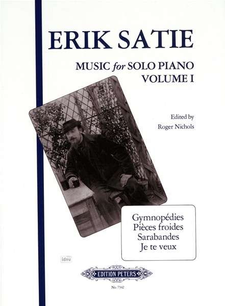 Cover for E. Satie · Music for Piano Vol.1 (Partituren) (2001)