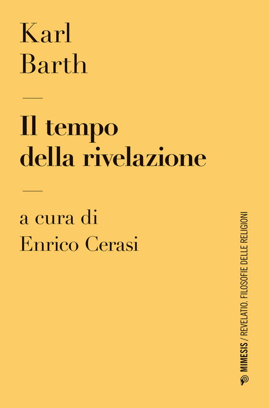 Cover for Karl Barth · Il Tempo Della Rivelazione (Book)