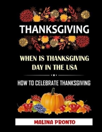 Cover for Malina Pronto · Thanksgiving (Paperback Book) (2020)