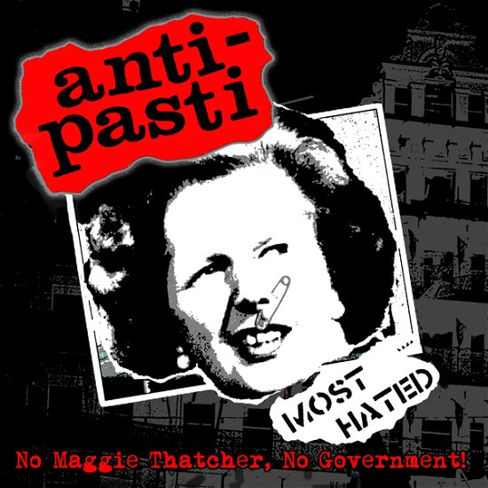 Cover for Anti-pasti · No Maggie Thatcher, No Government! (Red / Black Vinyl + Poster) (LP) (2024)