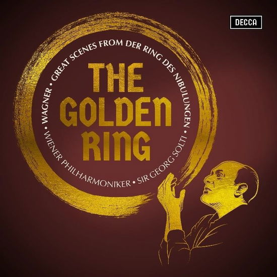 Sir Georg Solti / Wiener Philharmoniker / Wagner · The Golden Ring: Great Scenes From Der Ring Des Nibelungen (CD) (2022)