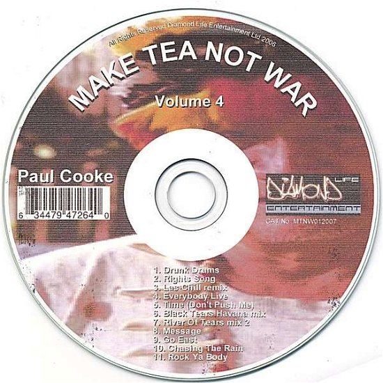Cover for Paul Cooke · Make Tea Not War 4 (CD) (2007)