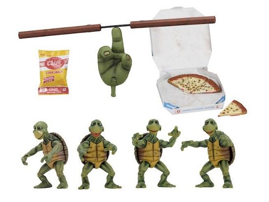 Teenage Mutant Ninja Turtles Actionfiguren 4er-Pac -  - Merchandise -  - 0634482540640 - 7. Mai 2024