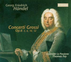 Concerti Grossi - G.F. Handel - Musiikki - ACCENT - 4015023241640 - torstai 8. elokuuta 2013