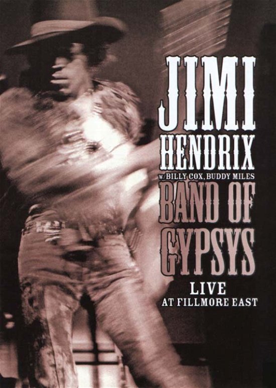 Cover for The Jimi Hendrix Experience · Jimi Hendrix, Band of Gypsys - Live at Fillmore East (DVD) [Live edition] (2006)