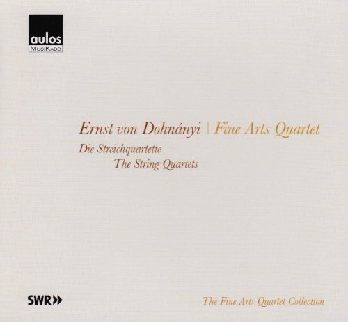 Cover for E. Von Dohnanyi · String Quartets (CD) (2005)