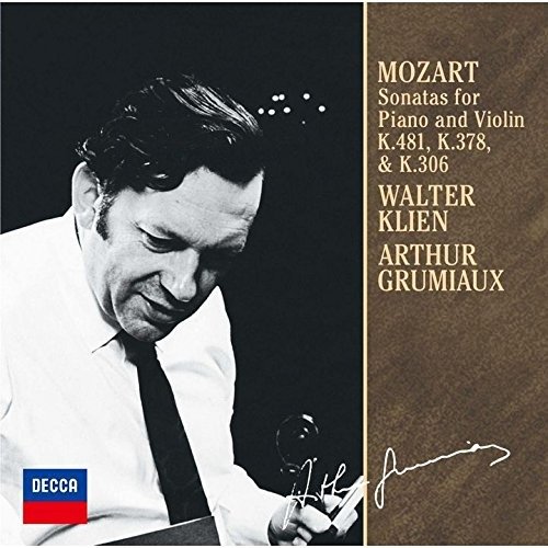 Cover for Arthur Grumiaux · Mozart:Sonata Nos.30, 34 &amp; 41 (CD) (2021)