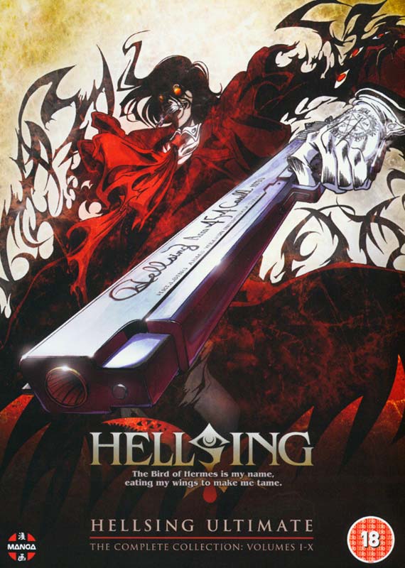 Hellsing Ultimate Blu-Ray Vol 1-4 New orders