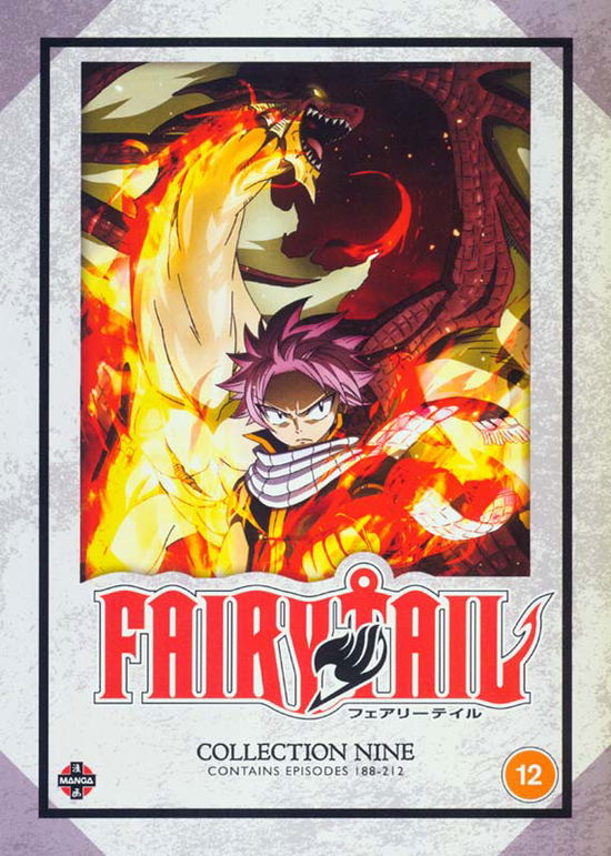 Cover for Fairy Tail · Fairy Tail: Collection 9 (Episodes 188-212) (DVD) (2021)