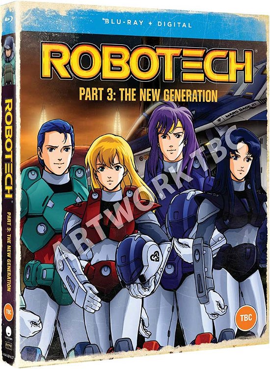 Cover for Anime · RoboTech Part 3 - The New Generation (Blu-ray) (2022)