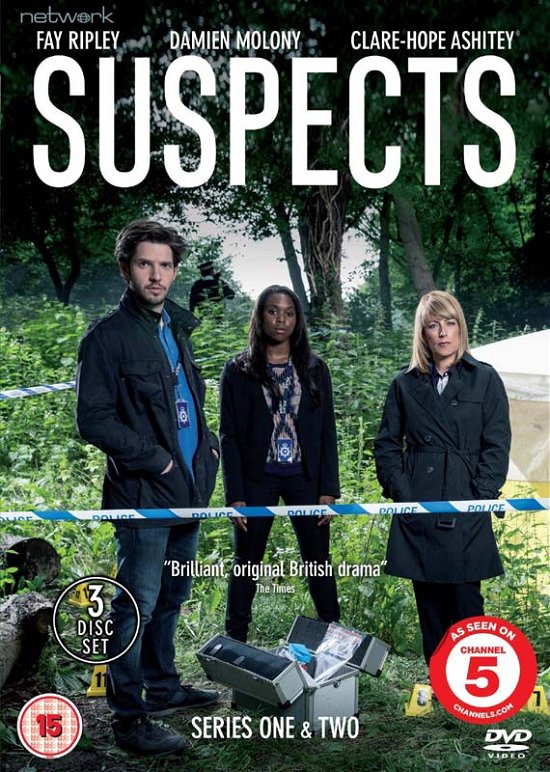 Cover for Suspects Series 1  2 · Suspects Series 1 to 2 (DVD) (2017)