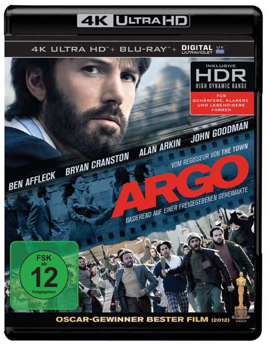 Cover for Ben Affleck,bryan Cranston,jaemie Vanek · Argo (4K UHD Blu-ray) (2016)