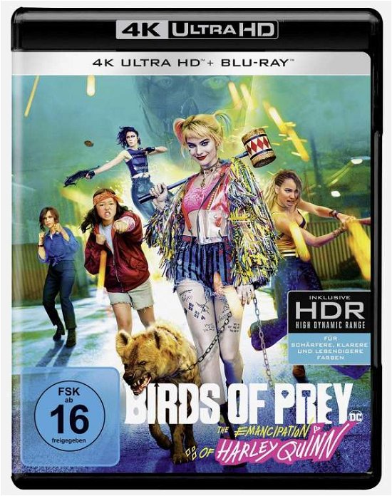 Cover for Margot Robbie,mary Elizabeth Winstead,jurnee... · Birds of Prey: the Emancipation of Harley Quinn (4K UHD Blu-ray) (2020)