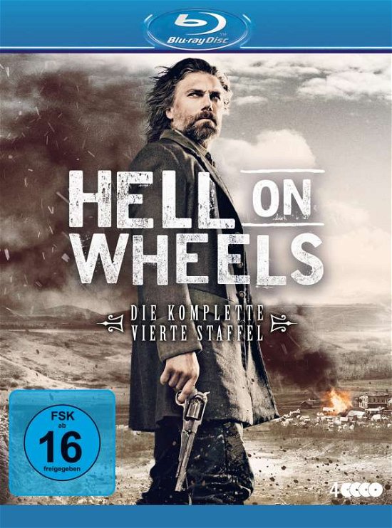 Hell on Wheels-staffel 4 - Anson Mount,colm Meaney,christopher Heyerdahl - Film -  - 5053083198640 - 31. juli 2019