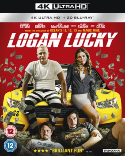 Logan Lucky - Logan Lucky - Películas - Studio Canal (Optimum) - 5055201839640 - 26 de diciembre de 2017
