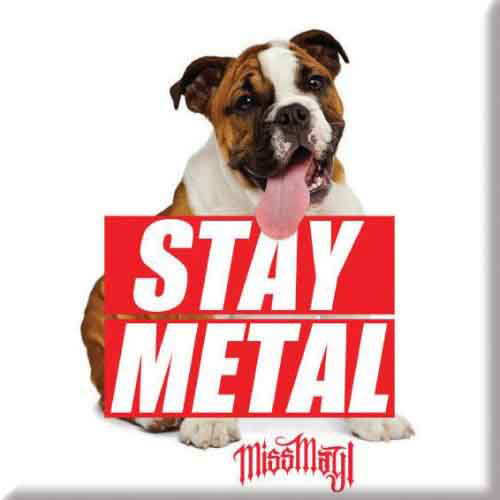 Miss May I Fridge Magnet: Dog - Miss May I - Produtos - Unlicensed - 5055295379640 - 17 de junho de 2015