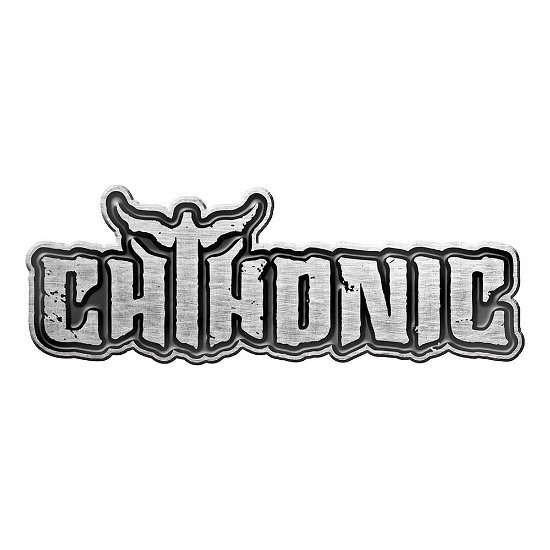 Chthonic Pin Badge: Logo (Die-Cast Relief) - Chthonic - Mercancía - PHD - 5055339789640 - 28 de octubre de 2019