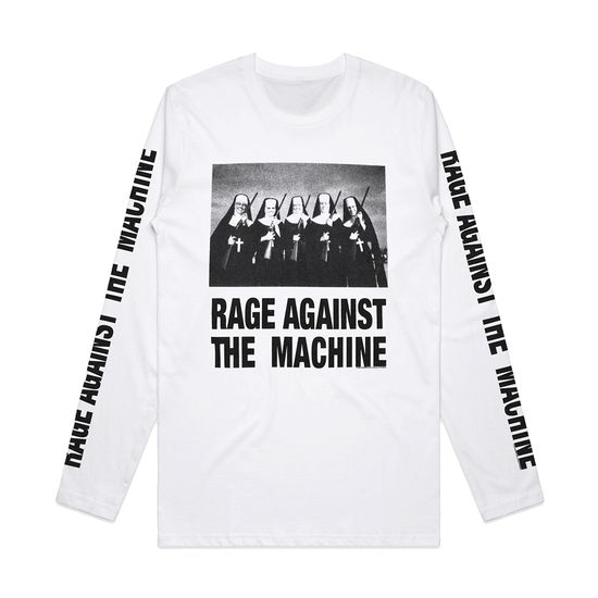 Cover for Rage Against the Machine · Nuns and Guns (Old) (Tröja) [size S] [White (Fotl) edition] (2020)