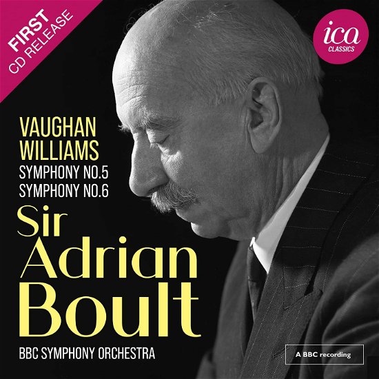 Vaughan Williams: Symphonies Nos 5 & 6 - Bbc Symphony Orchestra / Sir Adrian Boult - Musik - ICA CLASSICS - 5060244551640 - 22 april 2022
