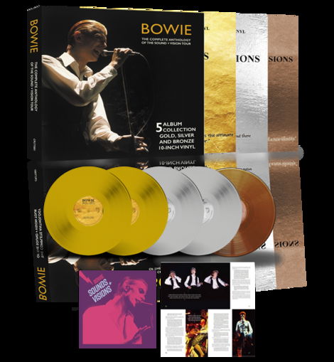 Cover for David Bowie · The Sound And Vision Tour Deluxe Edition (Coloured 10 Inch Vinyl) (LP) (2021)