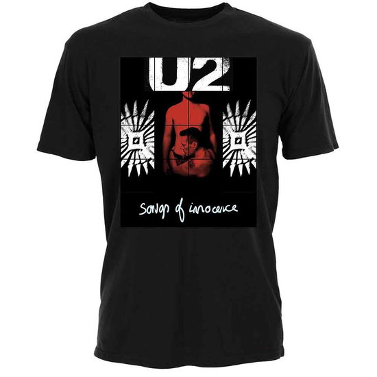 Cover for U2 · Songs of Innocence Red Shade (T-shirt) [size S] [Black - Unisex edition] (2016)