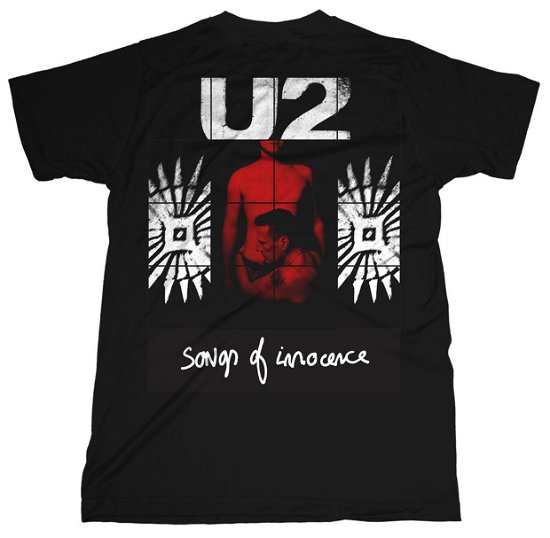 Cover for U2 · U2 Unisex T-Shirt: Songs of Innocence Red Shade (T-shirt) [size S] [Black - Unisex edition] (2016)