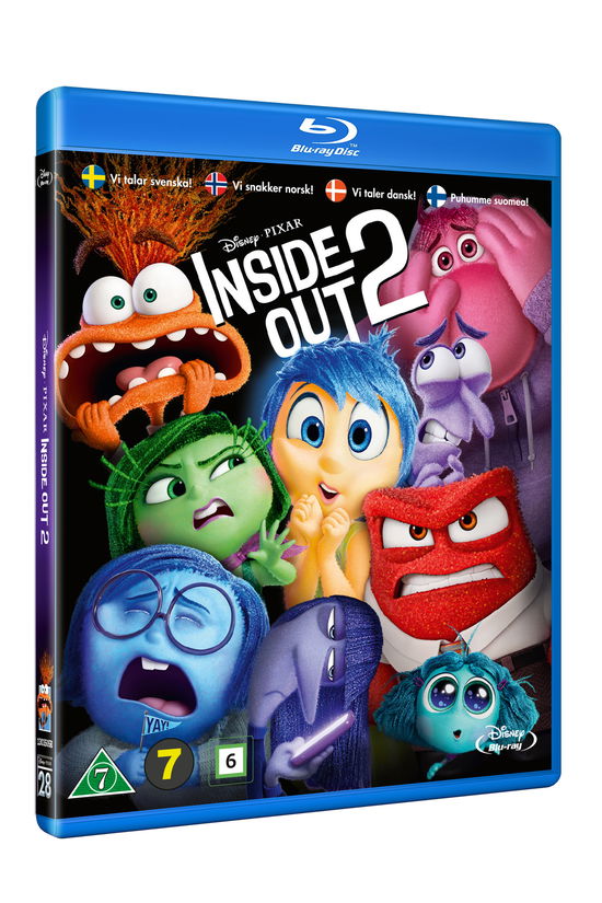 Inside Out 2 (Inderst Inde 2) - Inside out - Filmy - Disney - 7333018030640 - 30 września 2024