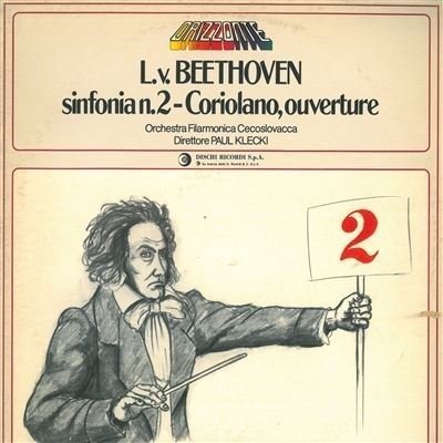 Cover for Ludwig Van Beethoven  · Sinfonia (VINYL)