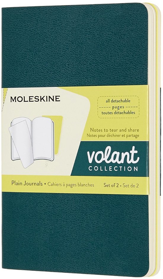Cover for Moleskine · Moleskine Volant Pocket/A6, 2er Set,Bla (Buch) (2018)