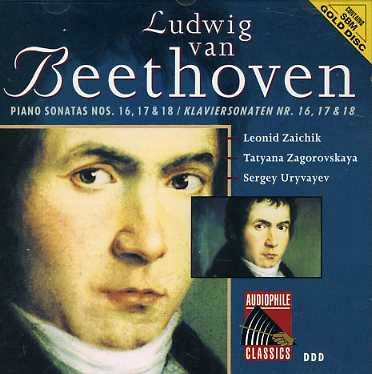 Beethoven: Pno Sonatas Nos 16 - 18 - Beethoven / Zagorovskaya,tatyana / Zaichik,leonid - Musiikki - Audiophile Classics - 8712177009640 - perjantai 3. toukokuuta 2013