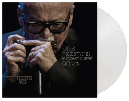 Cover for Toots Thielemans European Quartet · 90 yrs (LP) [Limited White Vinyl edition] (2023)