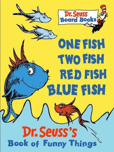 Cover for Dr. Seuss · One Fish, Two Fish, Red Fish, Blue Fish (Board book) (2000)