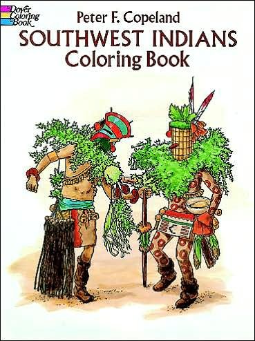 Southwest Indians Coloring Book - Dover History Coloring Book - Peter F. Copeland - Gadżety - Dover Publications Inc. - 9780486279640 - 28 marca 2003