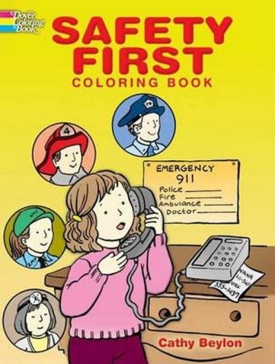Cover for Cathy Beylon · Safety First Coloring Book - Dover Coloring Books (Pocketbok) (2006)