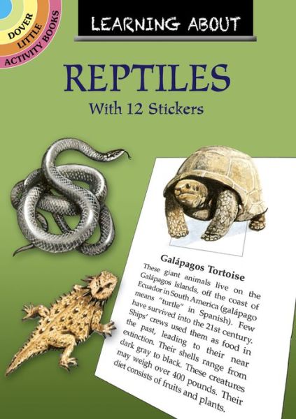 Cover for Jan Sovak · Learning About Reptiles - Little Activity Books (Paperback Book) (2021)