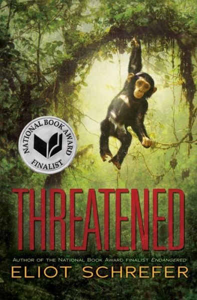 Cover for Eliot Schrefer · Threatened - Ape Quartet (Paperback Bog) (2015)