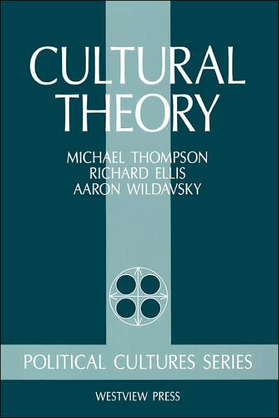 Cover for Michael Thompson · Cultural Theory (Paperback Bog) (1990)