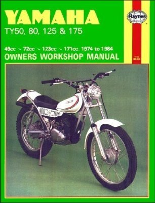 Cover for Haynes Publishing · Yamaha TY50, 80, 125 &amp; 175 (74 - 84) Haynes Repair Manual (Taschenbuch) [M464 edition] (1988)