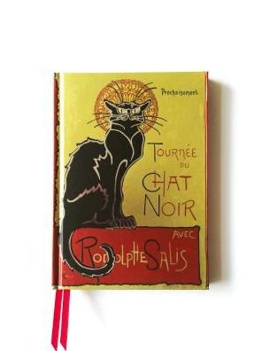 Cover for Flame Tree · Steinlen: Tournee du Chat Noir (Foiled Journal) - Flame Tree Notebooks (Papirvare) (2013)