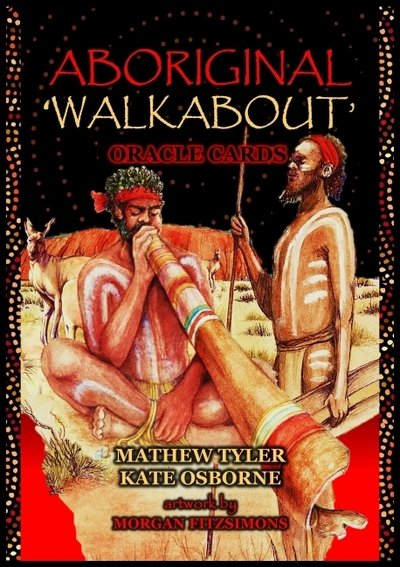 Cover for Tyler, Mathew (Mathew Tyler) · Aboriginal Walkabout Oracle Cards (Book) (2020)
