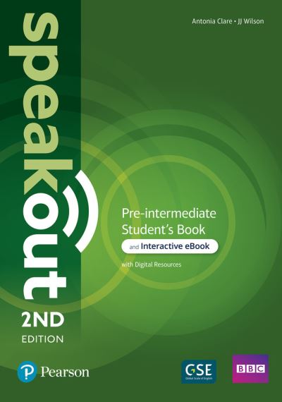 Cover for Speakout 2ed Pre-intermediate Student's Book &amp; Interactive eBook with Digital Resources Access Code (Book) (2021)