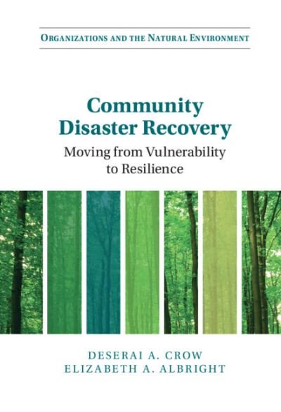 Cover for Crow, Deserai A. (University of Colorado, Denver) · Community Disaster Recovery: Moving from Vulnerability to Resilience - Organizations and the Natural Environment (Gebundenes Buch) (2021)